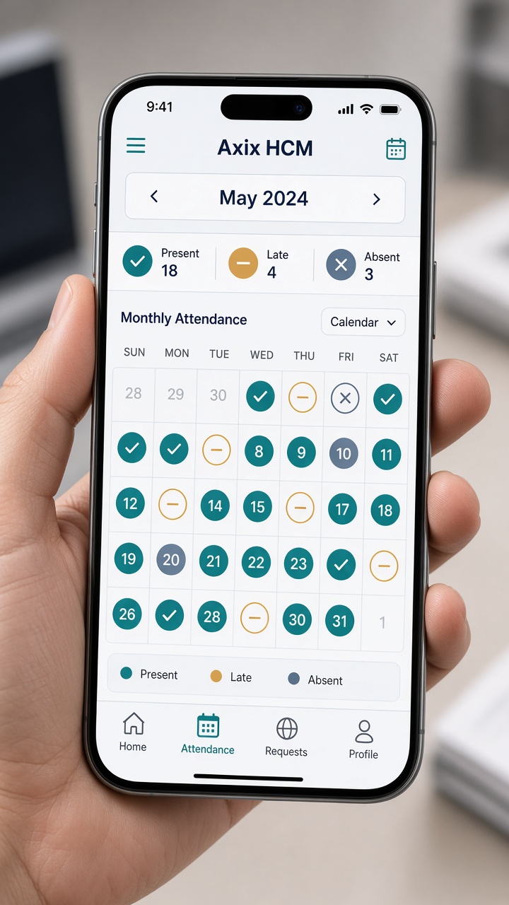 Mobile App unified attendance