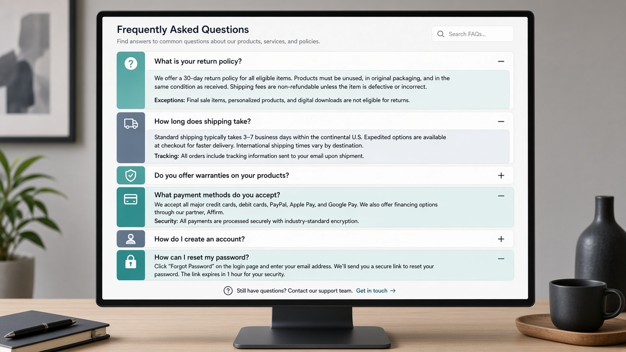 Demo preparation checklist