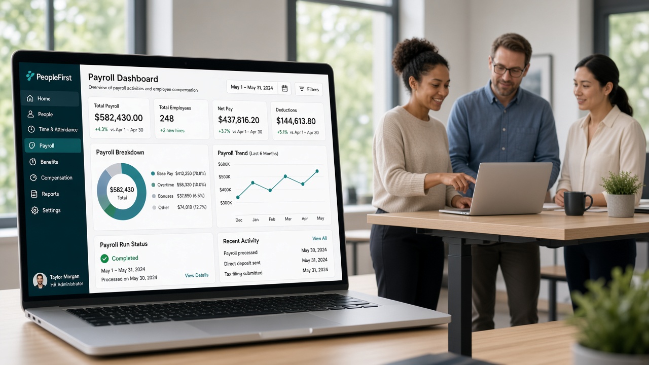Axix HCM from hiring to payroll