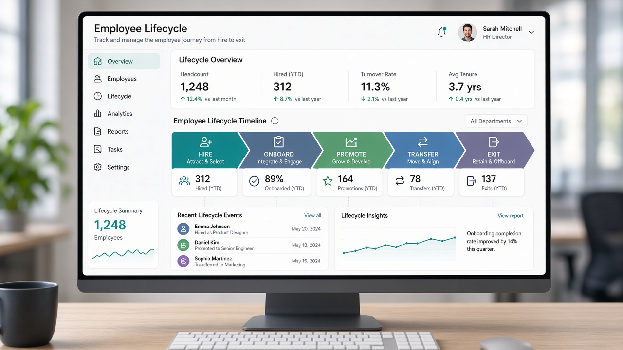 Employee Lifecycle evaluation checklist