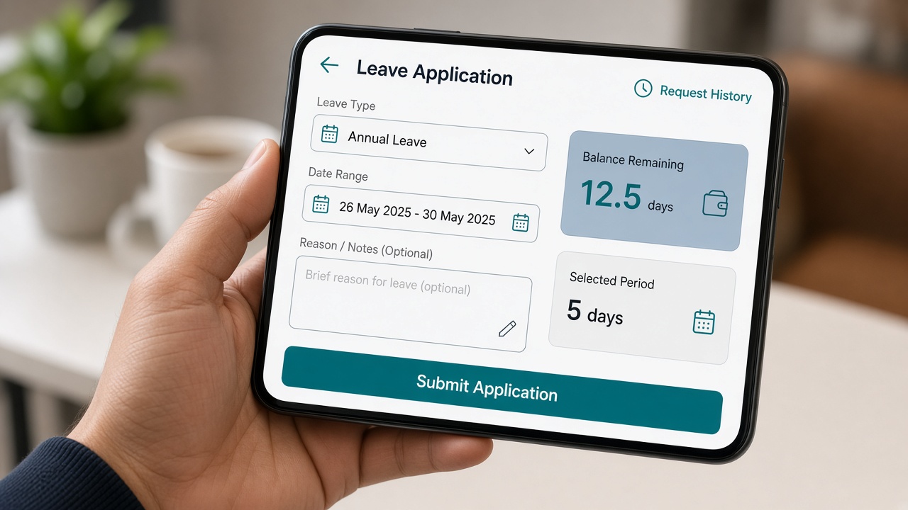 Leave Management workspace overview