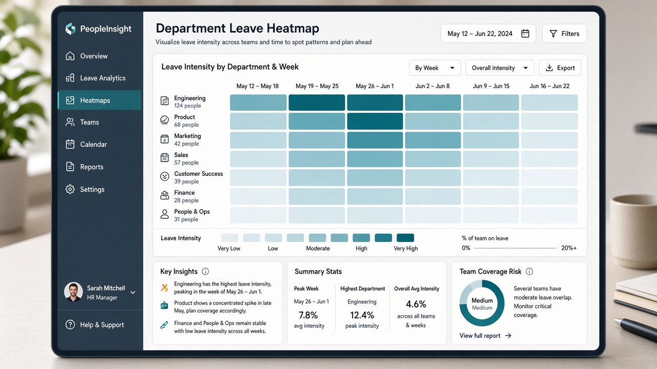 Leave Management evaluation checklist