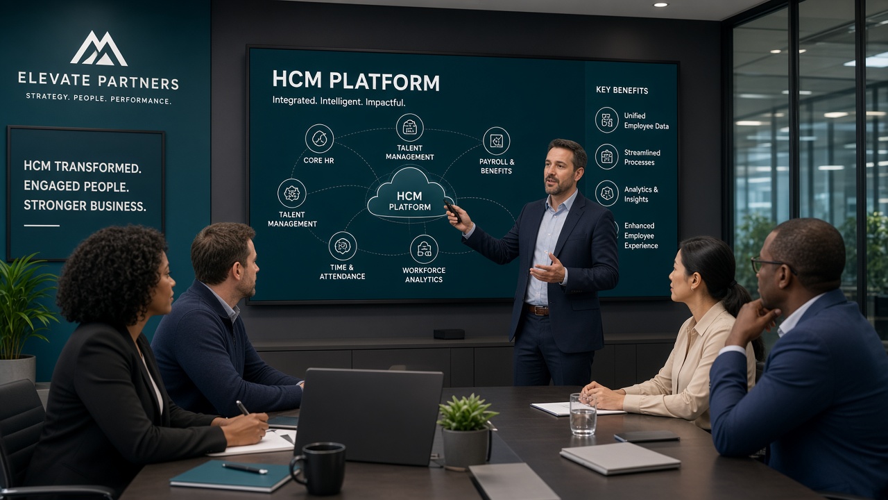 Multi-site HCM operating model